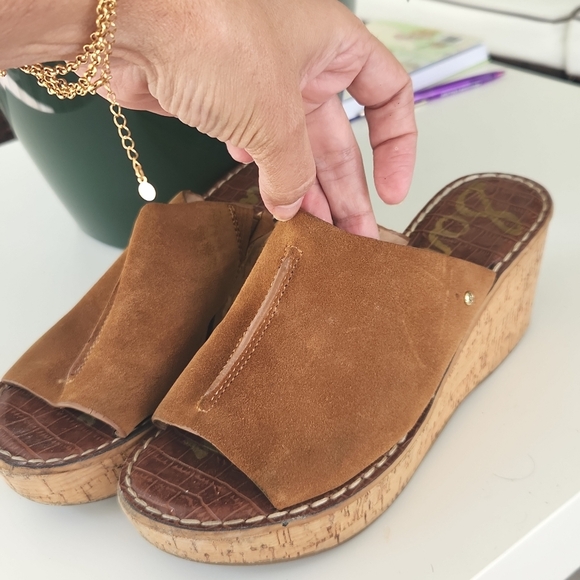 Sam Edelman shoes plataform wedges. - Picture 1 of 4